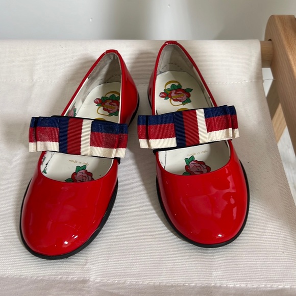 Gucci Other - Red Girl Gucci Shoes